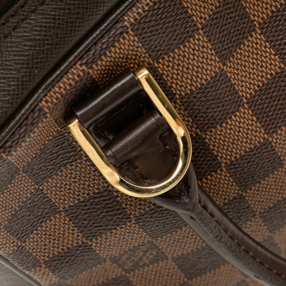 Louis Vuitton Leather Damier Brera Handbag Brown - Picture 5 of 8
